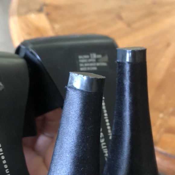 CHINESE LAUNDRY SATIN ANKLE WRAP HEELS SIZE 8.5 medium - Picture 7 of 9